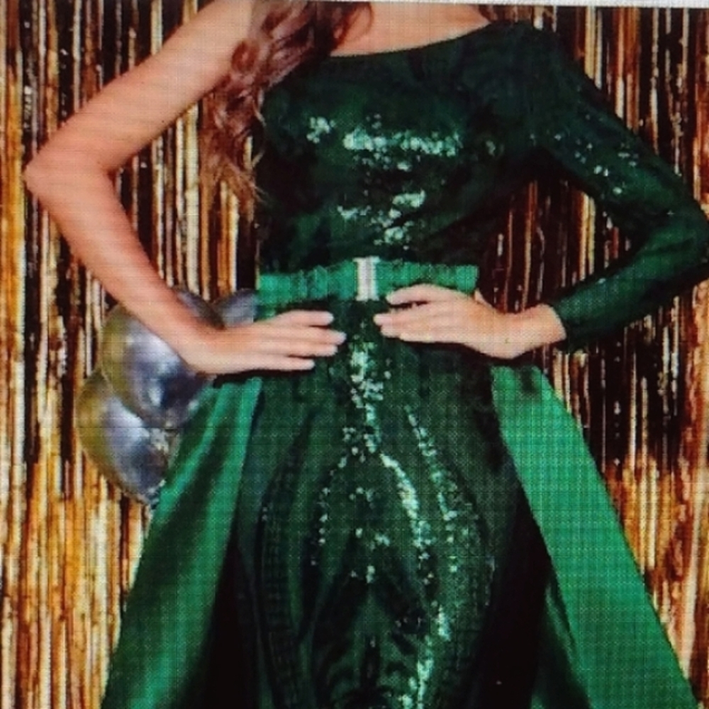 Elegant Beaded Gown